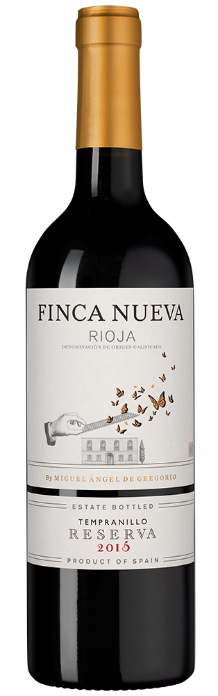 Вино Finca Nueva Reserva, 2015, (148708), Испания, Риоха, красное, сухое, 0.75 л, Риоха Ресерва, цена 4990 рублей