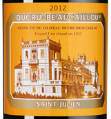 Вино со смородиновым вкусом Chateau Ducru-Beaucaillou