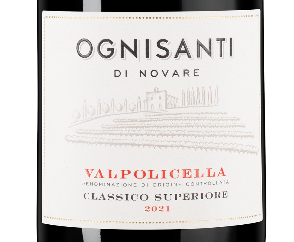 Вино Valpolicella Classico Superiore Ognisanti, Bertani, 2021, (147411), Италия, Венето, красное, сухое, 0.75 л, Вальполичелла Классико Супериоре Оньисанти, цена 8990 рублей
