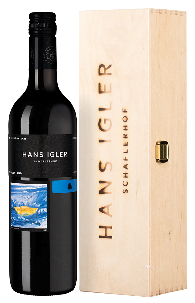 Вино Blaufrankisch Classic в подарочной упаковке, Hans Igler, 2022, (156869), Австрия, Бургенланд, красное, сухое, 0.75 л, Блауфренкиш Классик, цена 6490 рублей