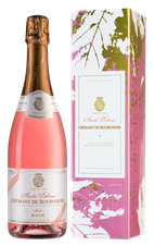 Игристое вино Cremant de Bourgogne Brut Rose в подарочной упаковке, (140946), gift box в подарочной упаковке, розовое брют, 0.75 л, Креман де Бургонь Брют Розе цена 2990 рублей
