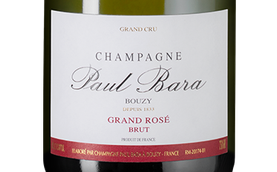 Шампанское Paul Bara Grand Rose Grand Cru Bouzy Brut