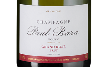 Шампанское Grand Rose Grand Cru Bouzy Brut, (144227), розовое брют, 0.75 л, Гран Розе Гран Крю Бузи Брют цена 12490 рублей