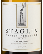 Вино Staglin Estate Chardonnay, (128183), белое сухое, 2019 г., 0.75 л, Стэглин Истейт Шардоне цена 32490 рублей