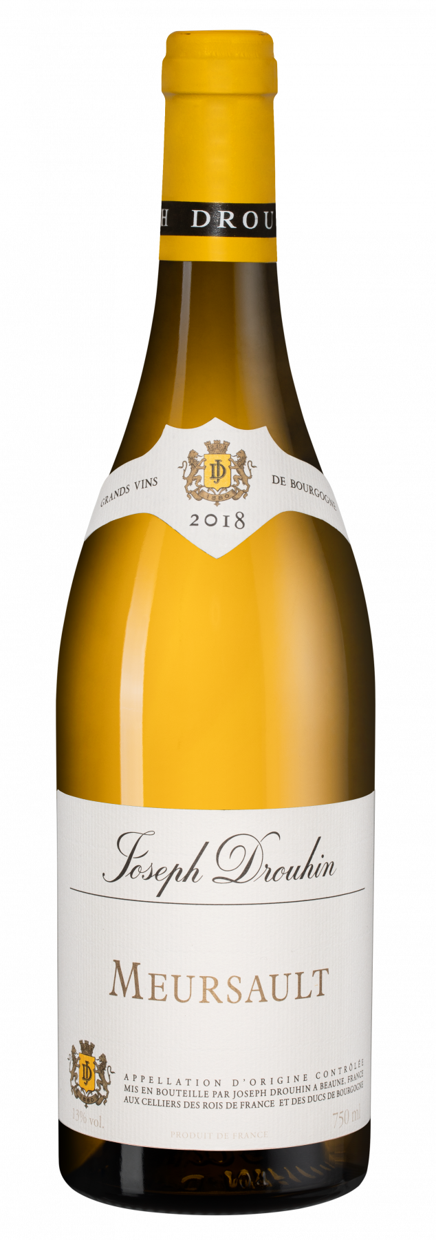 Вино Meursault, Joseph Drouhin, 2018, (126595), Франция, Бургундия, белое, сухое, 0.75 л, Мерсо, цена 27490 рублей