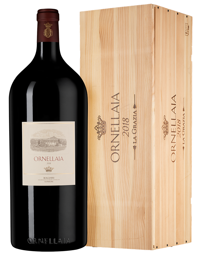 Вино Ornellaia, 2018, 6л, (131052), Италия, Тоскана, красное, сухое, 6 л, Орнеллайя, цена 1124990 рублей