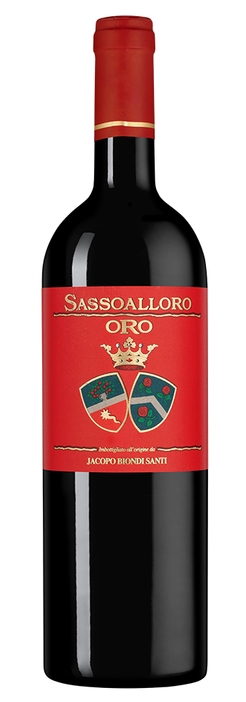 Вино Sassoalloro Oro, Castello di Montepo di Jacopo Biondi Santi, 2021, (154678), Италия, Тоскана, красное, сухое, 0.75 л, Сассоаллоро Оро, цена 13490 рублей