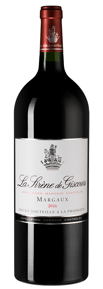 Вино La Sirene de Giscours, Chateau Giscours, 2016, 1.5л, (154565), Франция, Бордо, красное, сухое, 1.5 л, Ля Сирен де Жискур, цена 23490 рублей
