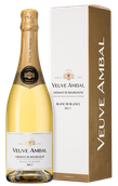 Игристое вино Veuve Ambal Blanc de Blanc Brut в подарочной упаковке