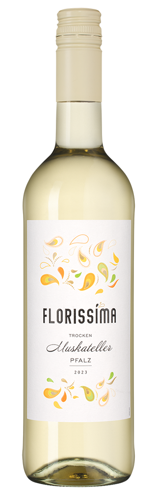 Вино Florissima Muskateller, GCF, 2023, (149494), Германия, Пфальц, белое, полусухое, 0.75 л, Мускателлер Флориссима Трокен, цена 2140 рублей