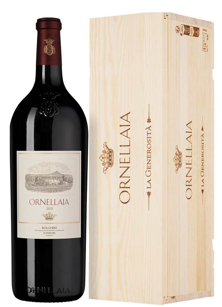 Вино Ornellaia, 2022, 1.5л, (155965), Италия, Тоскана, красное, сухое, 1.5 л, Орнеллайя, цена 144990 рублей
