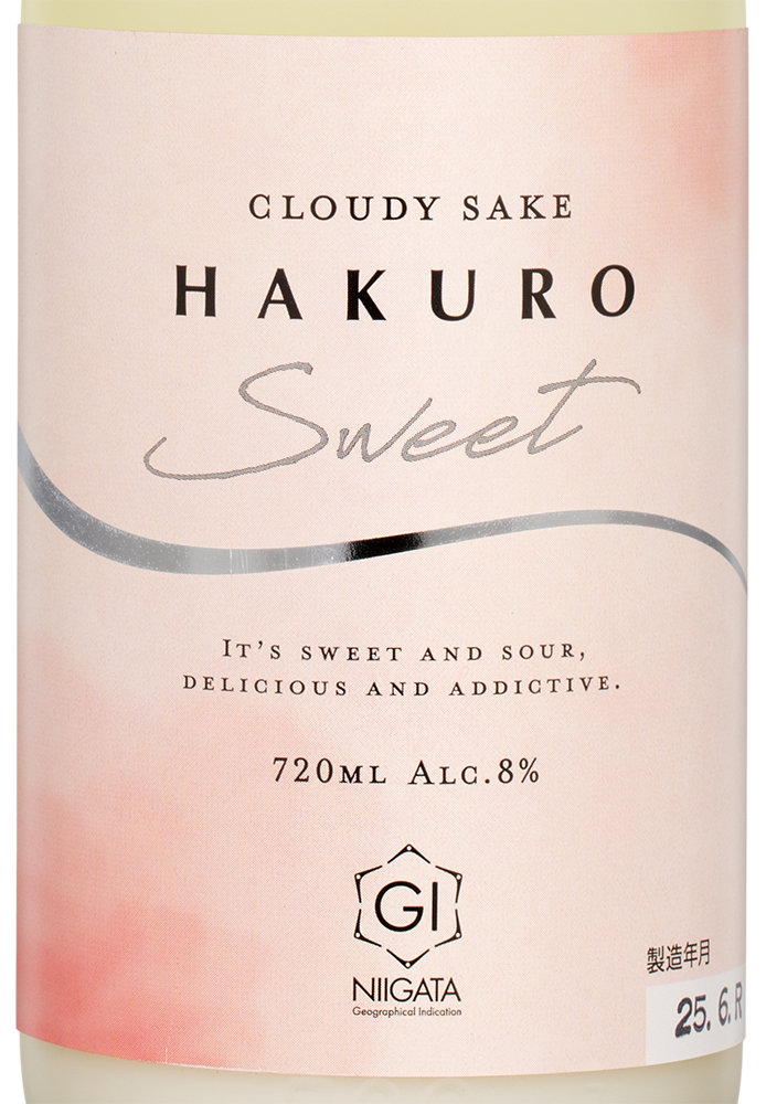 Саке Hakuro Sweet Cloudy sake, 0.72л, (156342), Япония, Ниигата, 0.72 л, Клауди Саке Свит, цена 6490 рублей