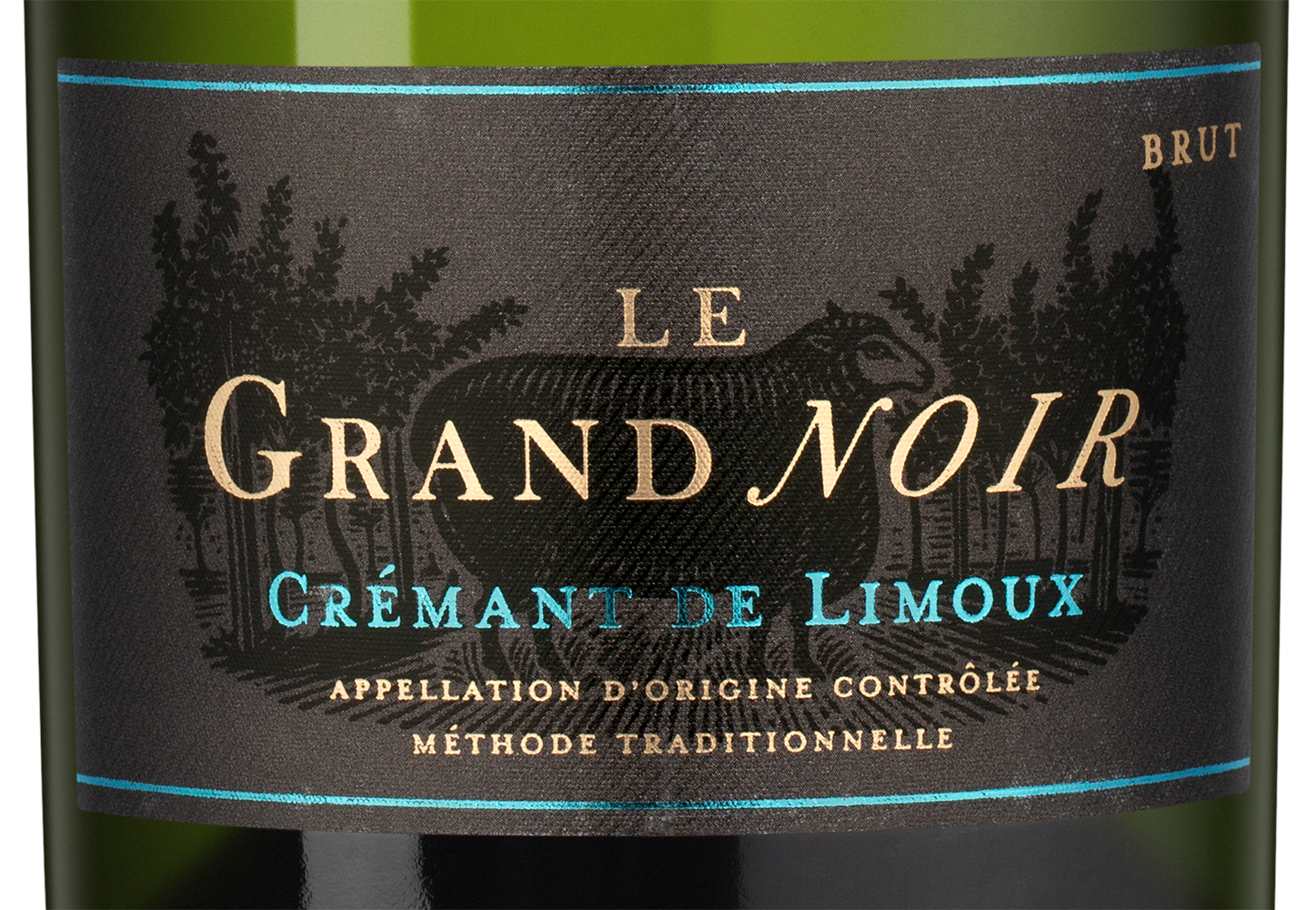 Игристое вино Le Grand Noir Cremant de Limoux, (157334), Франция, Лангедок-Руссильон, белое, брют, 0.75 л, Ле Гран Нуар Креман де Лиму, цена 2990 рублей