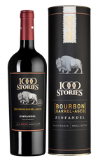 Вино 1000 Stories Zinfandel Gift Edition, (132220), красное полусухое, 2018 г., 0.75 л, 1000 Сториз Зинфандель цена 4810 рублей