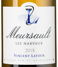 Вино Meursault Les Narvaux, (126472), белое сухое, 2018 г., 0.75 л, Мерсо Ле Нарво цена 13490 рублей