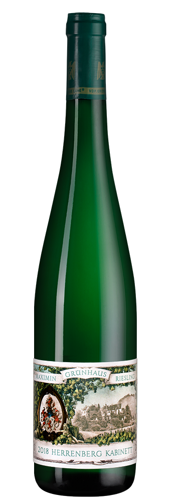 Вино Riesling Herrenberg Kabinett, Maximin Grunhaus, 2018, (139813), Германия, Мозель, белое, сладкое, 0.75 л, Рислинг Херренберг Кабинет, цена 9490 рублей