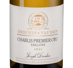 Вино Chablis Premier Cru Vaillons, (143894), белое сухое, 2022 г., 0.75 л, Шабли Премье Крю Вайон цена 12990 рублей
