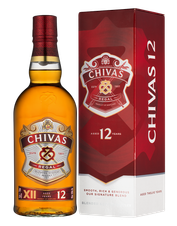 Виски Chivas Regal 12 Years Old в подарочной упаковке, (149165), gift box в подарочной упаковке, Купажированный 12 лет, Шотландия, 0.75 л, Чивас Ригал 12 Лет цена 4890 рублей