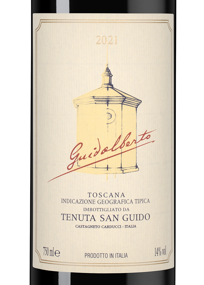 Вино Guidalberto, Tenuta San Guido, 2021, (144491), Италия, Тоскана, красное, сухое, 0.75 л, Гуидальберто, цена 14990 рублей