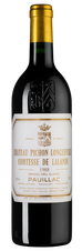 Вино Chateau Pichon Longueville Comtesse de Lalande, (142976), красное сухое, 1988 г., 0.75 л, Шато Пишон Лонгвиль Контес де Лаланд цена 82490 рублей