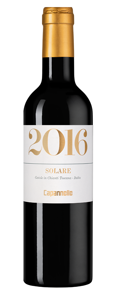 Вино Solare, Capannelle, 2016, 0.375л, (151892), Италия, Тоскана, красное, сухое, 0.375 л, Соларе, цена 6990 рублей