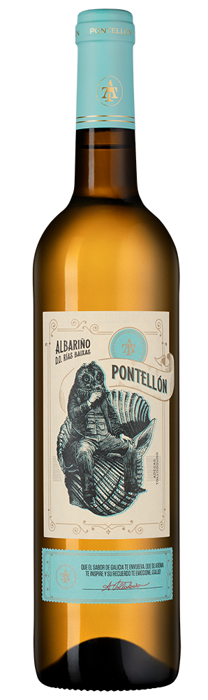 Вино Pontellon Albarino, Bodegas Horacio Gomez Araujo, 2023, (150184), Испания, Галисия, белое, сухое, 0.75 л, Понтейон Альбариньо, цена 3790 рублей