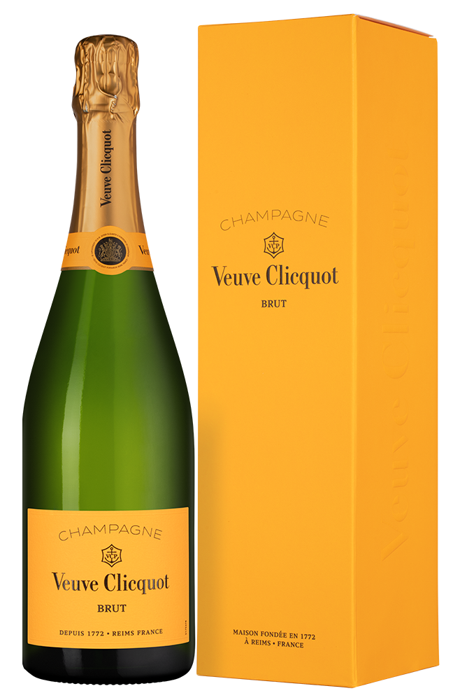 Шампанское Veuve Clicquot Brut, Veuve Clicquot Ponsardin, 2020, (161016), Франция, Шампань, белое, брют, 0.75 л, Вдова Клико Брют, цена 9990 рублей