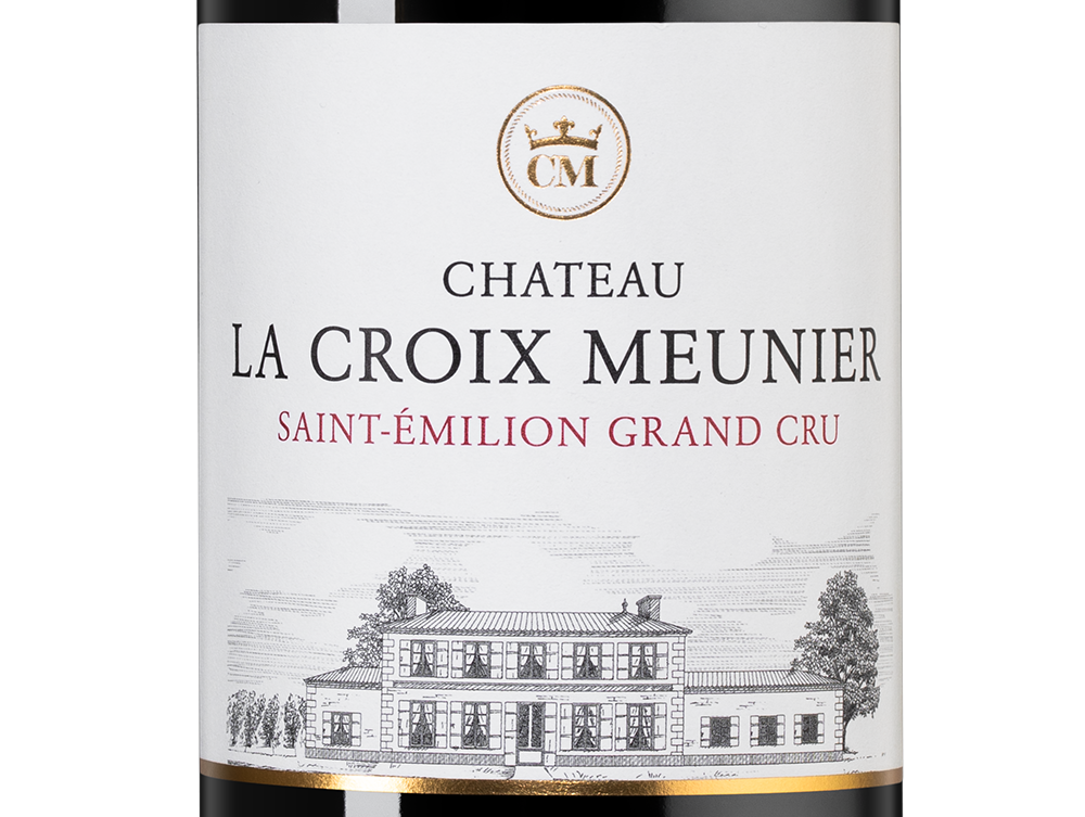 Вино Chateau La Croix Meunier (Saint-Emilion Grand Cru), 2022, (157034), Франция, Бордо, красное, сухое, 0.75 л, Шато Ля Круа Менье, цена 6490 рублей