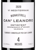 Вино Can Leandro Can'Leandro Monastrell 4 Mesos