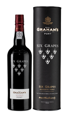 Портвейн Graham's Six Grapes Reserve Port, (135130), gift box в подарочной упаковке, 0.75 л, Грэм'с Сикс Грейпс Резерв Порт цена 4190 рублей
