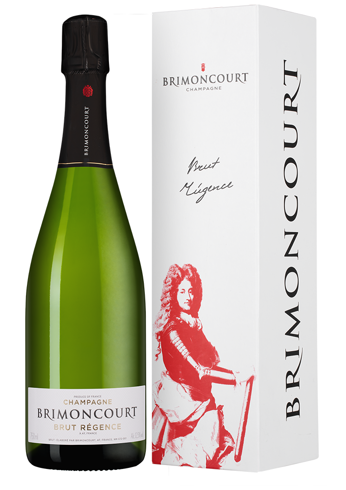 Шампанское Brut Regence в подарочной упаковке, Brimoncourt, (140383), Франция, Шампань, белое, брют, 0.75 л, Брют Режанс, цена 13790 рублей