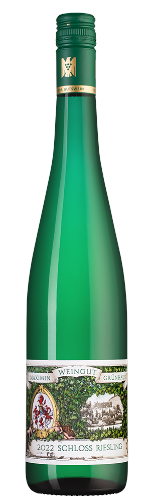Вино Schloss Riesling, Maximin Grunhaus, 2022, (143372), Германия, Мозель, белое, полусухое, 0.75 л, Шлосс Рислинг, цена 5490 рублей