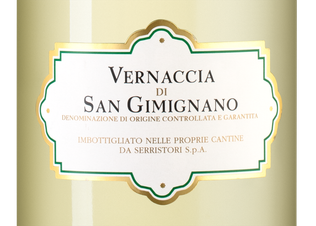 Вино Vernaccia di San Gimignano, (111114), белое сухое, 2017 г., 0.75 л, Верначча ди Сан Джиминьяно цена 1120 рублей