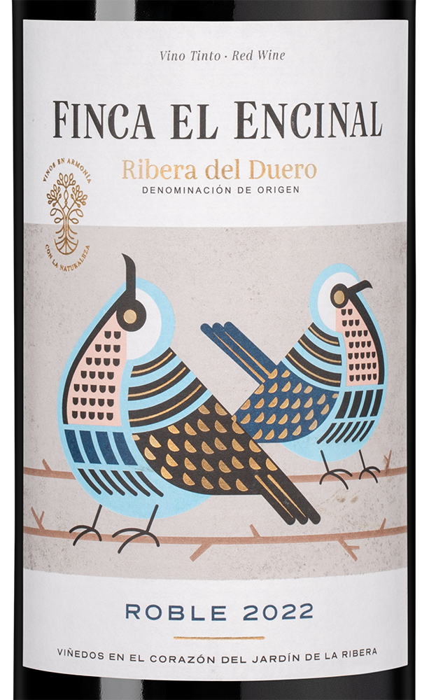 Вино Finca el Encinal Roble, Bodegas Valparaiso, 2022, (146144), Испания, Кастилия и Леон, красное, сухое, 0.75 л, Рибера дель Дуэро Финка эль Энсиналь, цена 2790 рублей