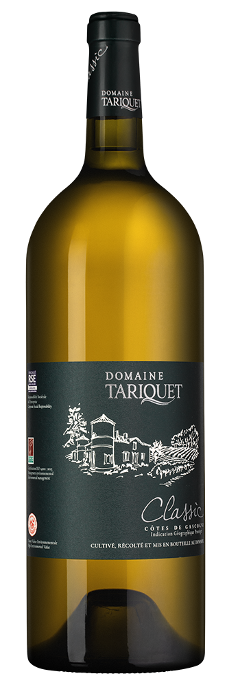 Вино Classic, Domaine Tariquet, 2024, 1.5л, (154974), Франция, Юго-Запад, белое, сухое, 1.5 л, Классик, цена 6290 рублей