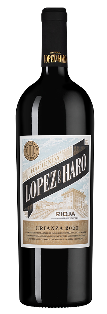 Вино Hacienda Lopez de Haro Crianza, 2020, 1.5л, (146447), Испания, Риоха, красное, сухое, 1.5 л, Риоха Крианса, цена 5990 рублей
