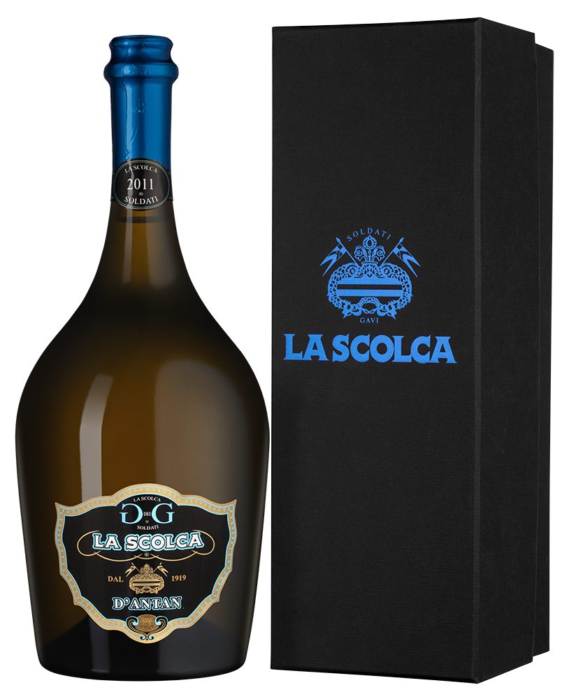 Вино La Scolca d'Antan в подарочной упаковке, 2011, (150501), Италия, Пьемонт, белое, сухое, 0.75 л, Ла Сколька д'Антан, цена 17490 рублей