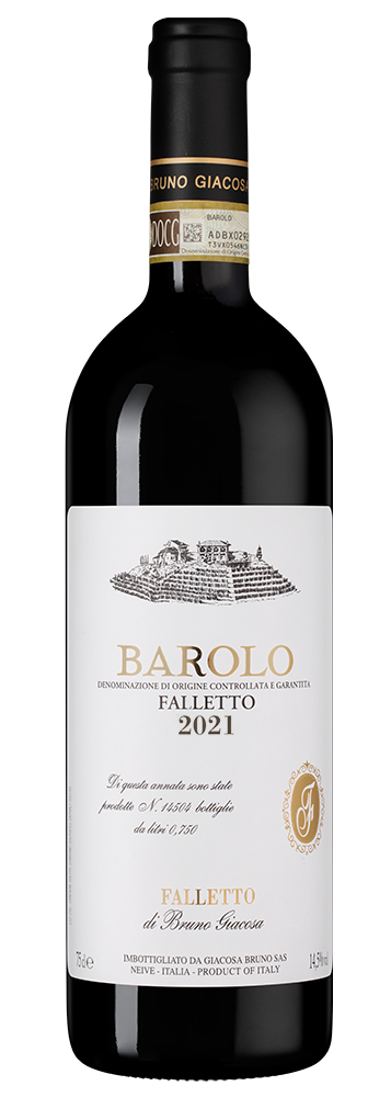 Вино Barolo Falletto, Bruno Giacosa, 2021, (153895), Италия, Пьемонт, красное, сухое, 0.75 л, Бароло Фаллетто, цена 99990 рублей