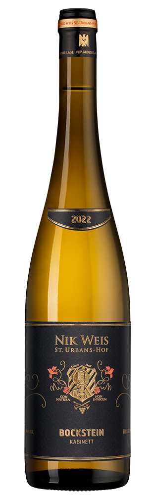 Вино Bockstein Kabinett, Nik Weis St. Urbans-Hof, 2022, (143586), Германия, Мозель, белое, сладкое, 0.75 л, Рислинг Бокштайн Кабинетт, цена 4868 рублей