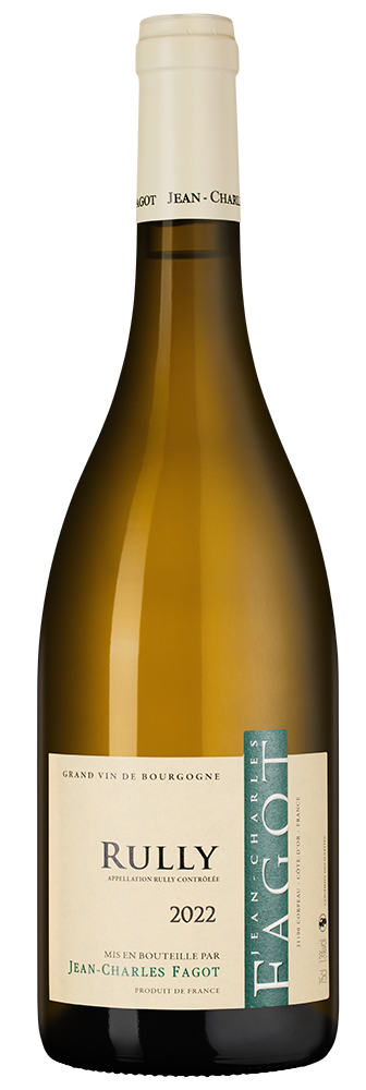 Вино Rully Blanc, Jean-Charles Fagot, 2022, (118559), Франция, Бургундия, белое, сухое, 0.75 л, Рюлли Блан, цена 10490 рублей