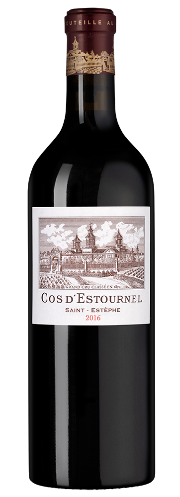 Вино Chateau Cos d'Estournel Rouge (Saint-Estephe), 2016, (151153), Франция, Бордо, красное, сухое, 0.75 л, Шато Кос д'Эстурнель Руж, цена 74990 рублей