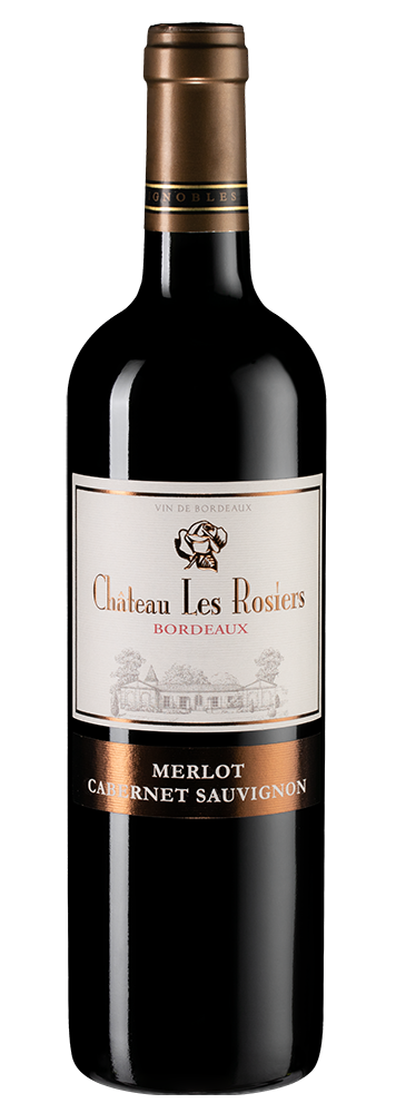 Вино Chateau Les Rosiers Rouge, 2020, (150793), Франция, Бордо, красное, сухое, 0.75 л, Шато Ле Розье Руж, цена 3290 рублей