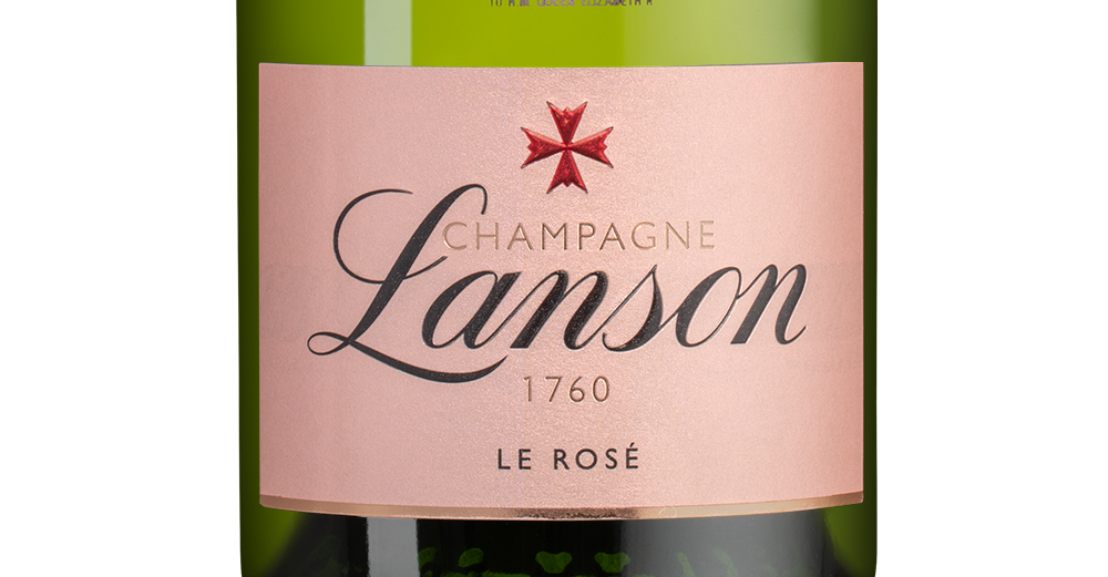 Шампанское Le Rose Brut, Lanson, 0.2л, (147339), Франция, Шампань, розовое, брют, 0.2 л, Ле Розе Брют, цена 4990 рублей