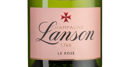 Шампанское Champagne Lanson le Rose Brut, (147339), 0.2 л, Шампань Лансон ле Розе Брют цена 4340 рублей