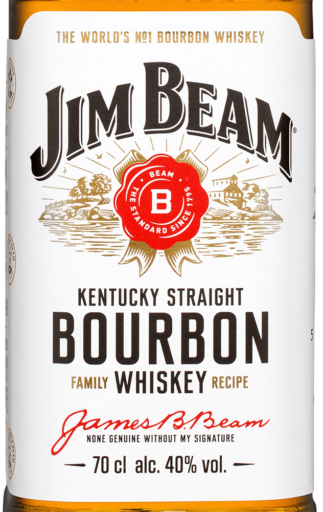 Виски Jim Beam, (158957), Соединенные Штаты Америки, Кентукки, 0.7 л, Джим Бим, цена 1990 рублей