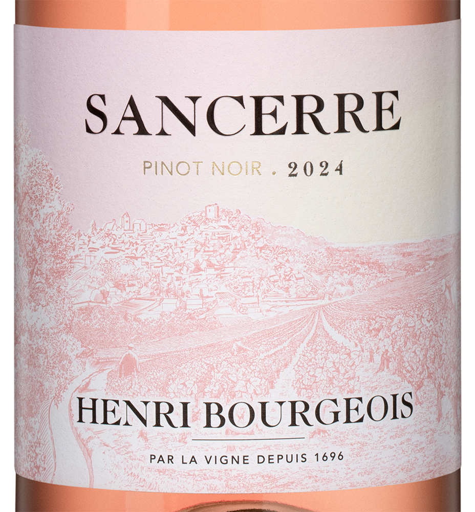 Вино Sancerre Pinot Noir Rose, Henri Bourgeois, 2024, (156471), Франция, Долина Луары, розовое, сухое, 0.75 л, Сансер Розе, цена 7490 рублей