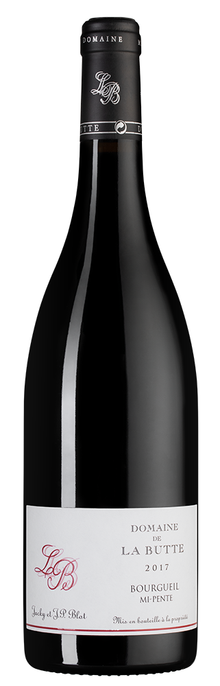 Вино Mi-Pente, Domaine de la Butte, 2017, (120118), Франция, Долина Луары, красное, сухое, 0.75 л, Ми-Пант, цена 12490 рублей
