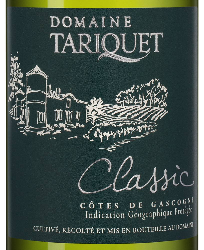 Вино Classic, Domaine Tariquet, 2024, 0.375л, (154975), Франция, Юго-Запад, белое, сухое, 0.375 л, Классик, цена 1790 рублей