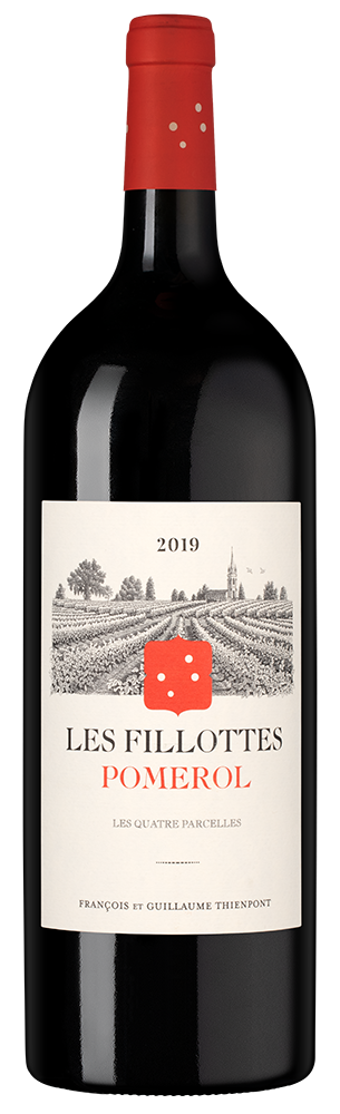 Вино Les Fillottes (Pomerol), Francois Thienpont, 2019, 1.5л, (157487), Франция, Бордо, красное, сухое, 1.5 л, Ле Фийот, цена 37490 рублей
