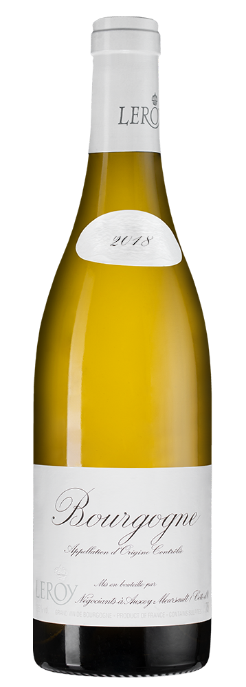Вино Bourgogne, Maison Leroy, 2018, (152405), Франция, Бургундия, белое, сухое, 0.75 л, Бургонь, цена 99990 рублей